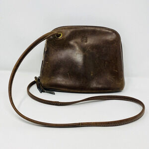 STS Ranchwear Genuine Leather Baroness Crossbody Classic Bag Brown 34057